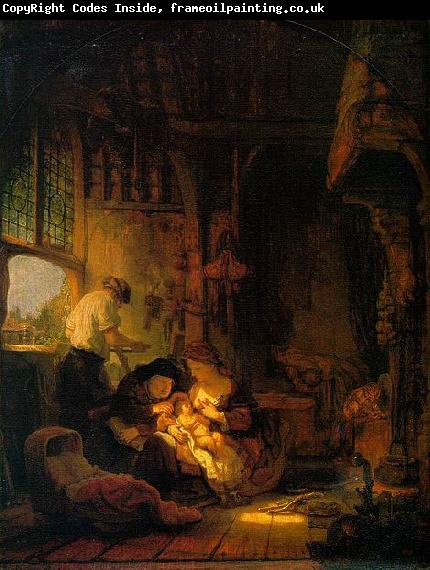 Rembrandt van rijn Holy Family